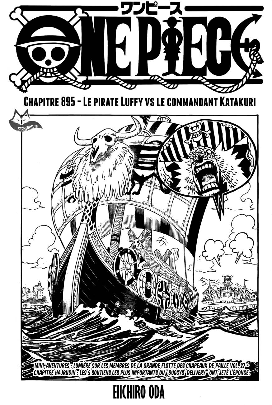 Lecture en ligne One Piece 895 page 1