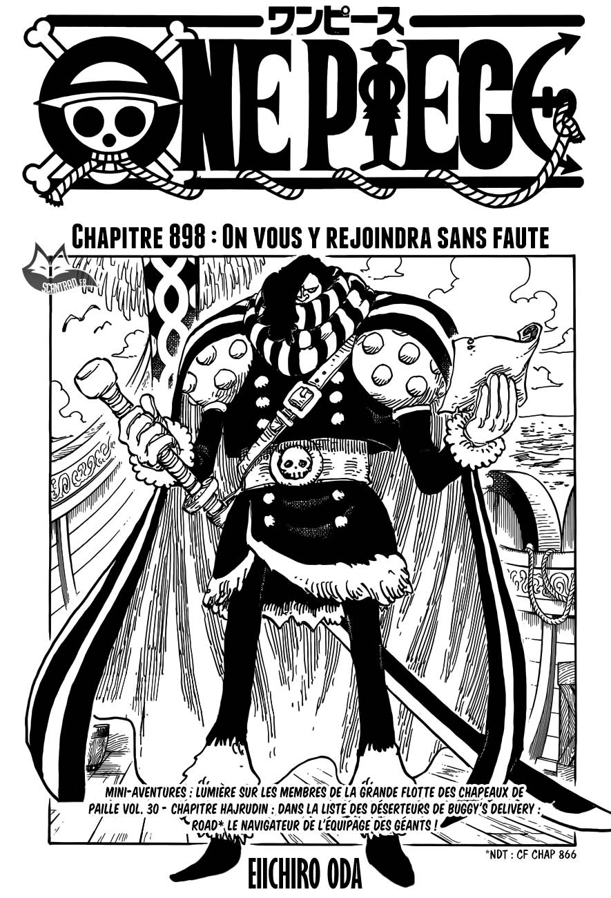 Lecture en ligne One Piece 898 page 1