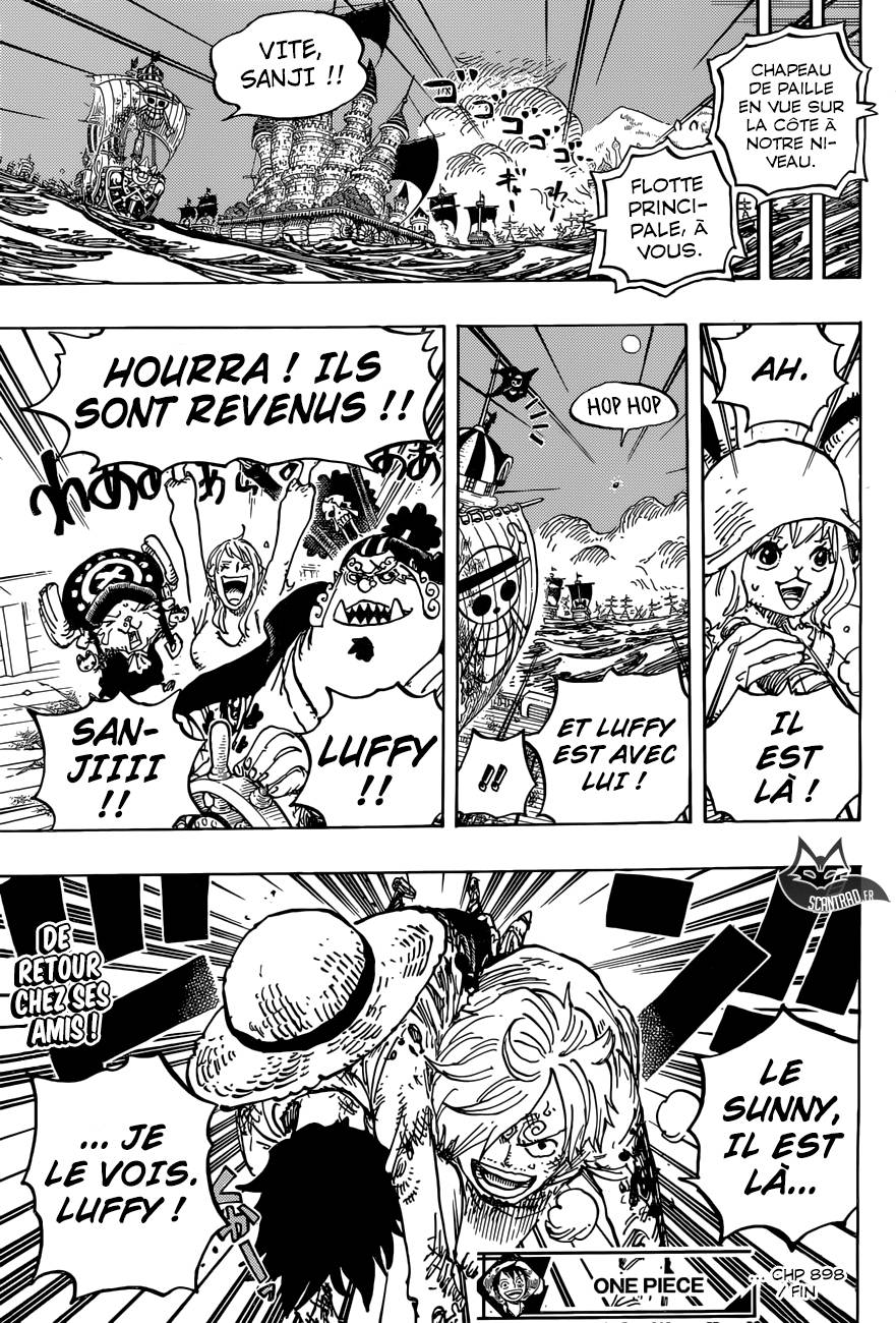 Lecture en ligne One Piece 898 page 15
