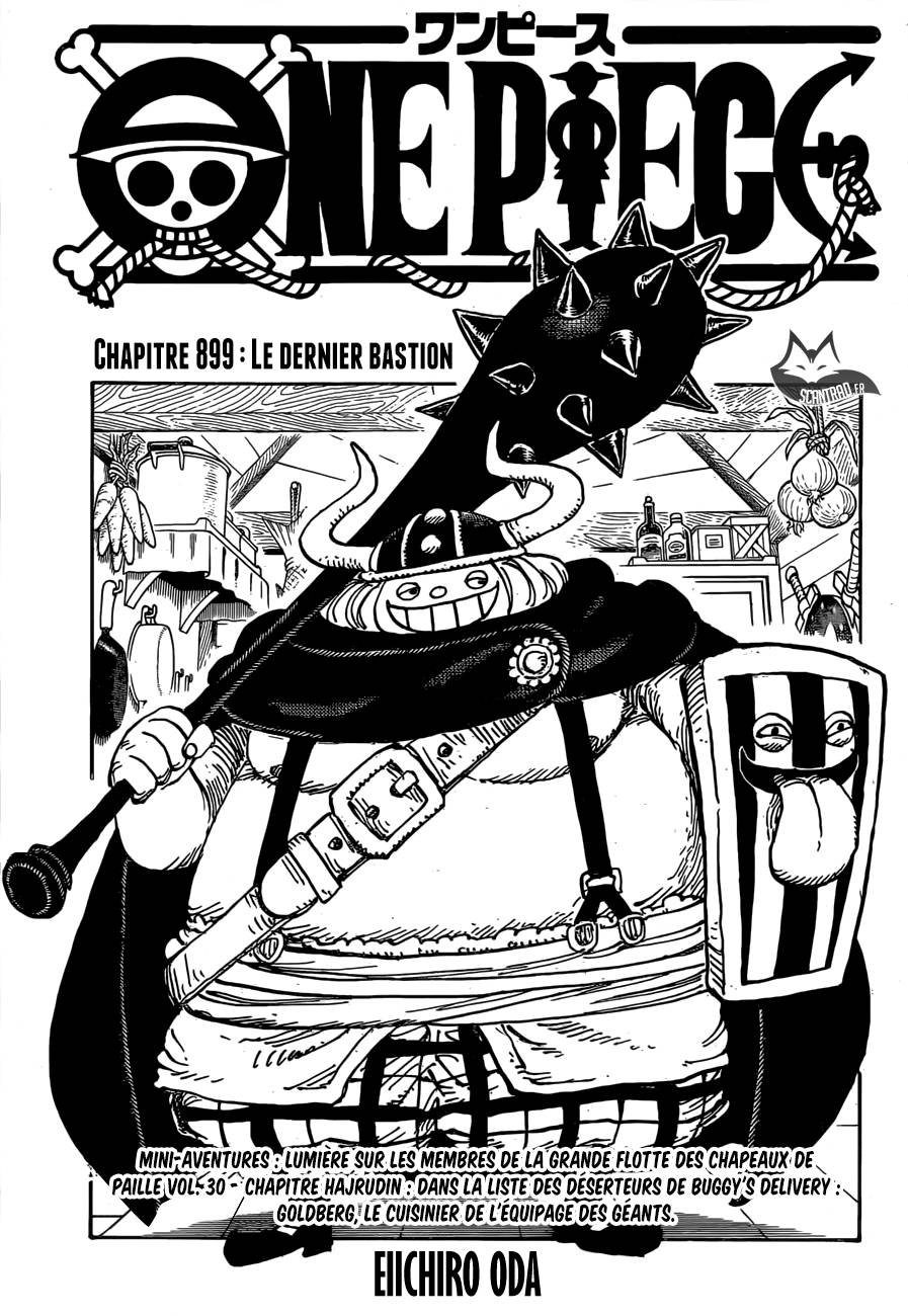 Lecture en ligne One Piece 899 page 1