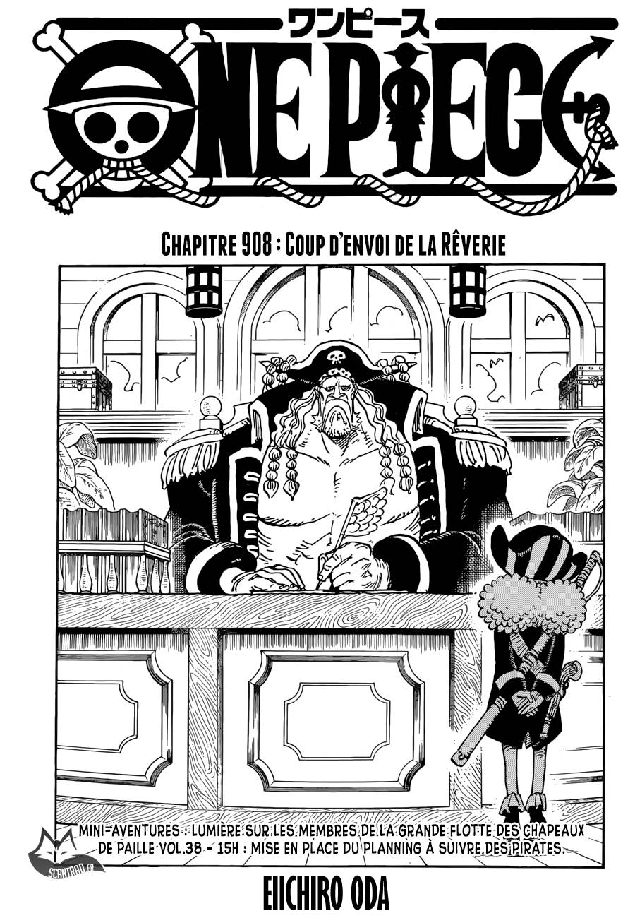 Lecture en ligne One Piece 908 page 1