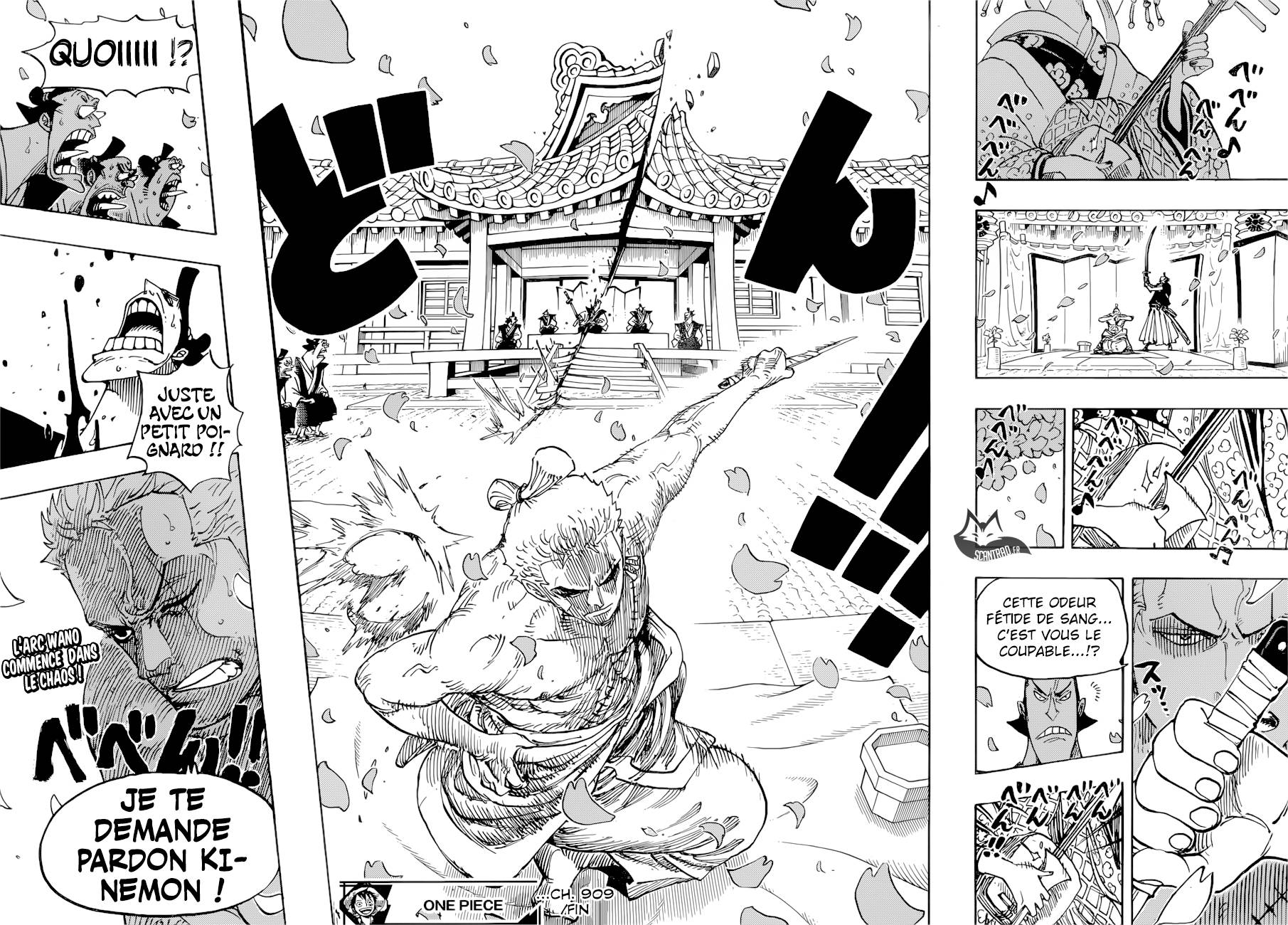 Lecture en ligne One Piece 909 page 16