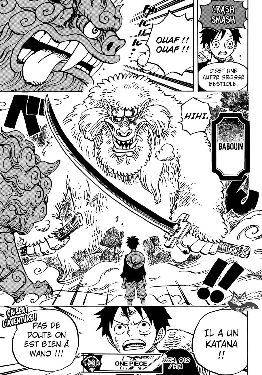 Lecture en ligne One Piece 910 page 14