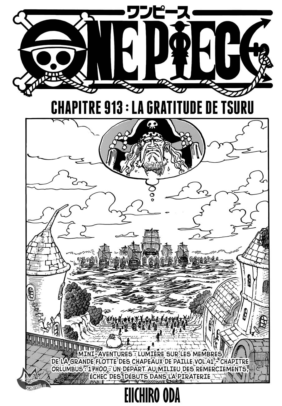 Lecture en ligne One Piece 913 page 1