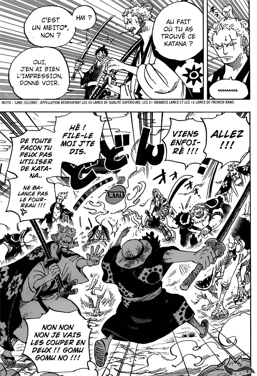 Lecture en ligne One Piece 913 page 4