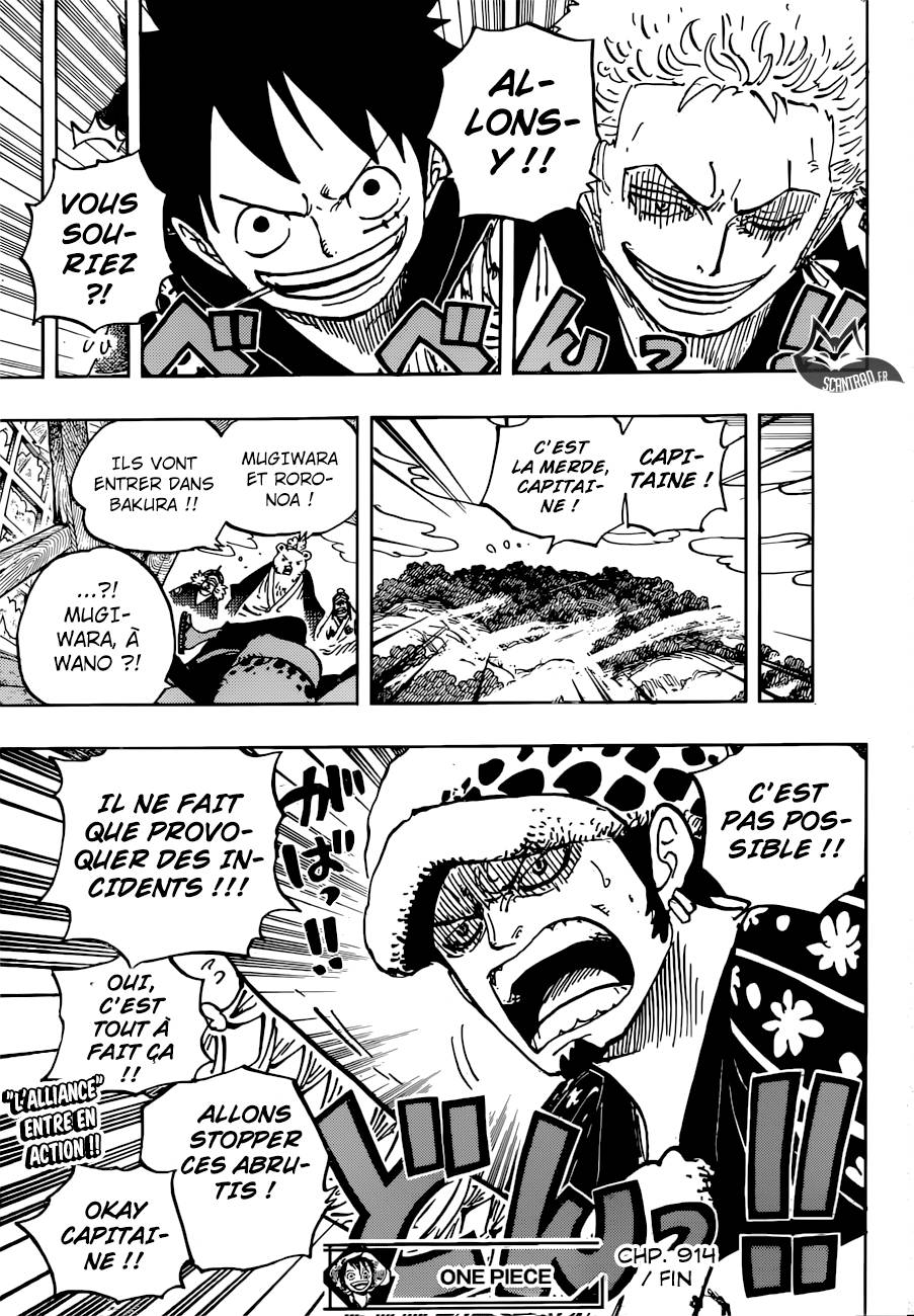 Lecture en ligne One Piece 914 page 18