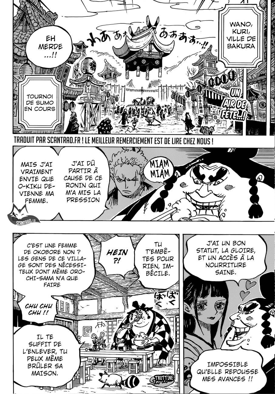 Lecture en ligne One Piece 915 page 3