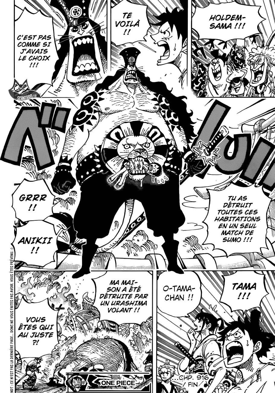 Lecture en ligne One Piece 916 page 17