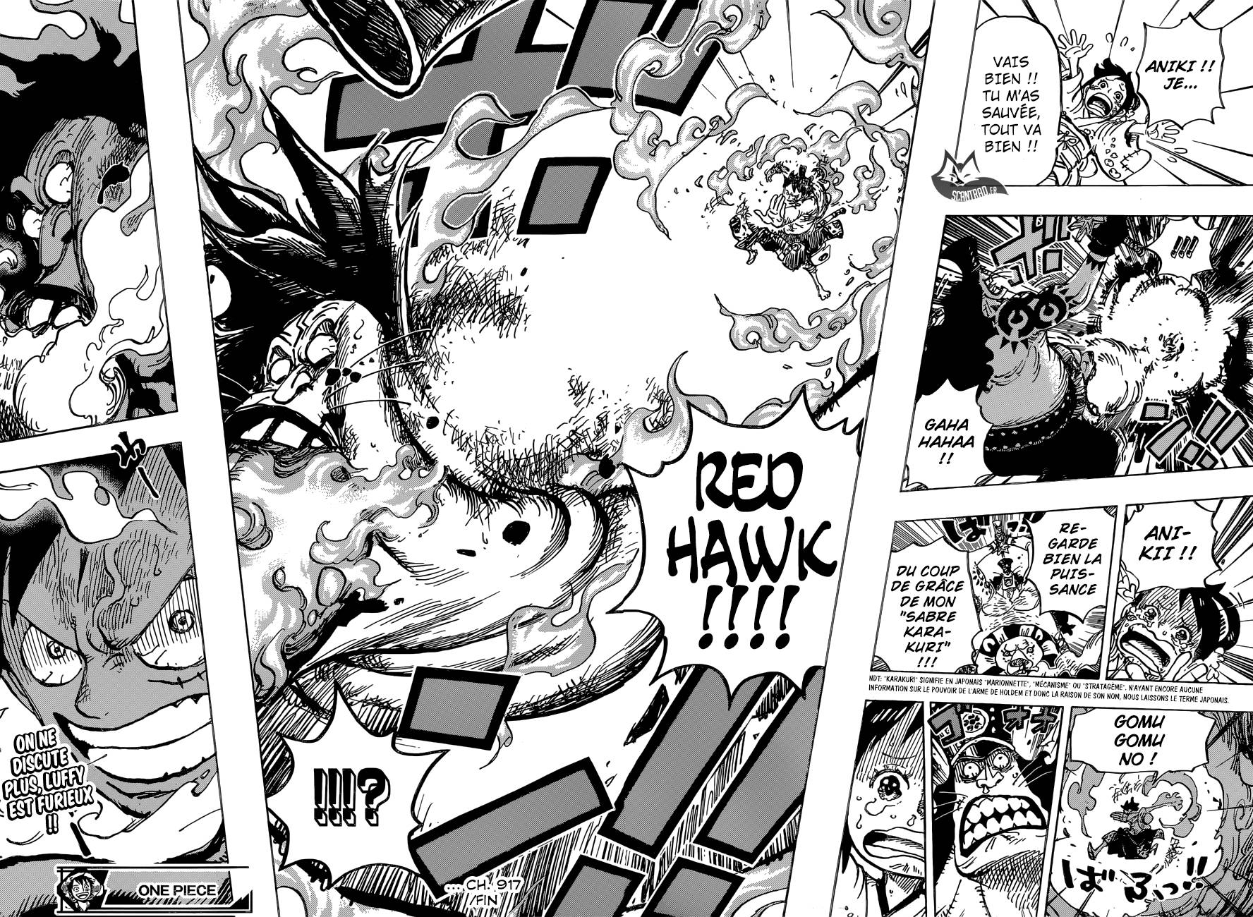 Lecture en ligne One Piece 917 page 17