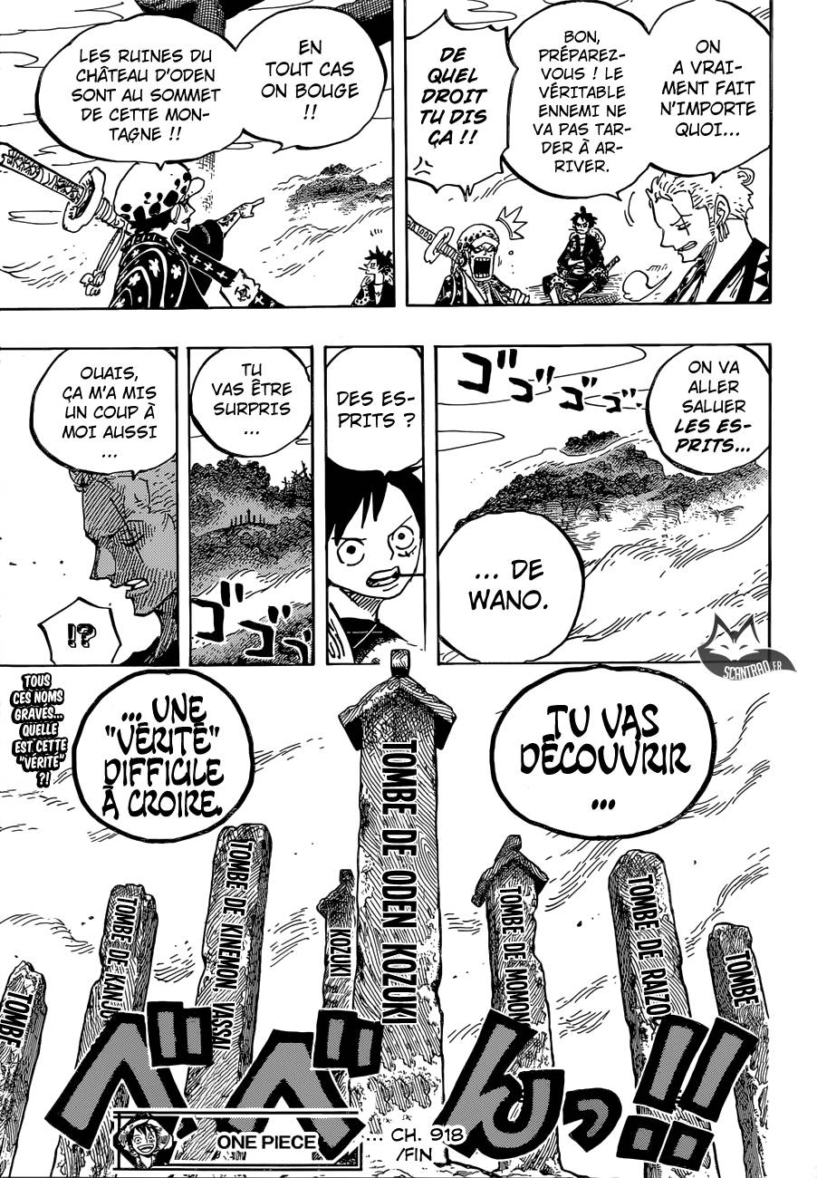 Lecture en ligne One Piece 918 page 17