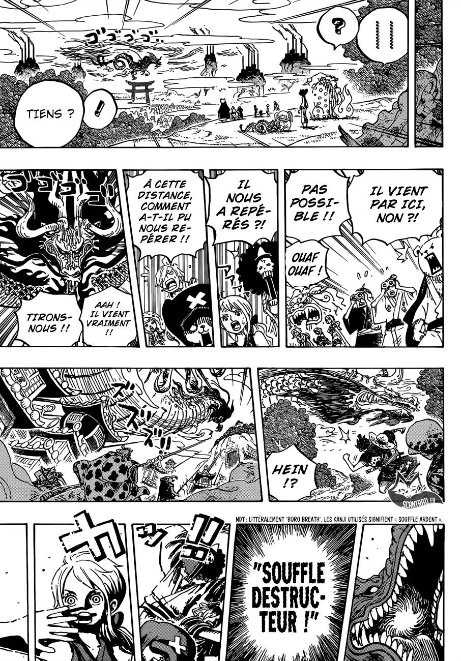 Lecture en ligne One Piece 922 page 13