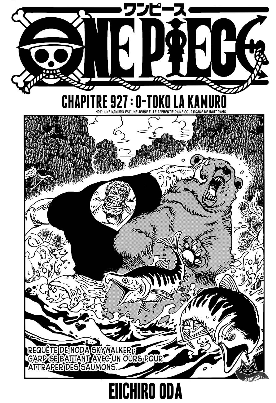 Lecture en ligne One Piece 927 page 1