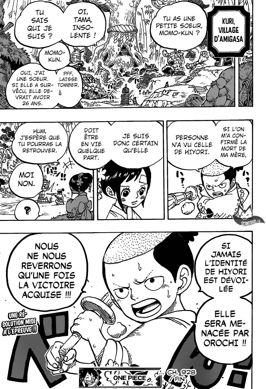 Lecture en ligne One Piece 928 page 17