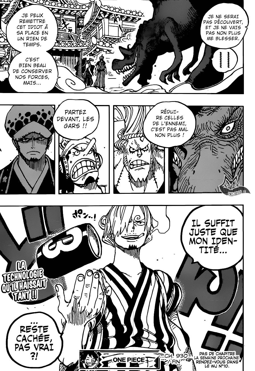 Lecture en ligne One Piece 930 page 16