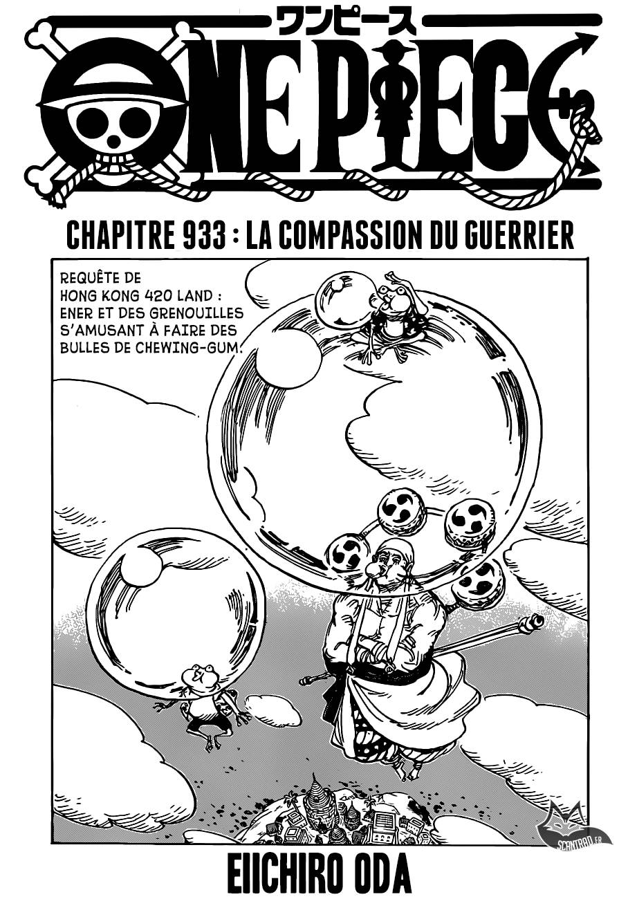 Lecture en ligne One Piece 933 page 1