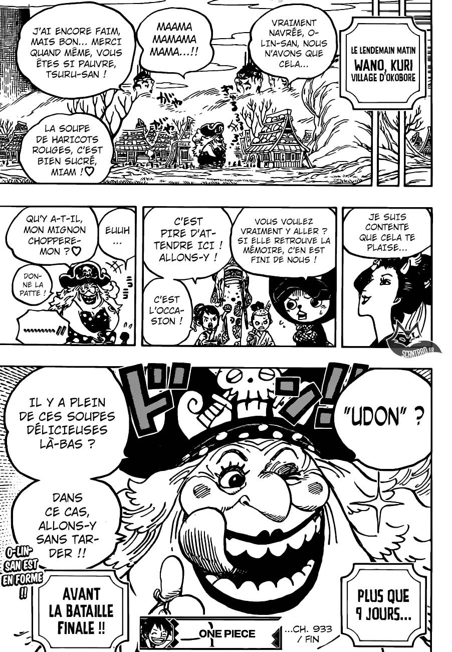 Lecture en ligne One Piece 933 page 18