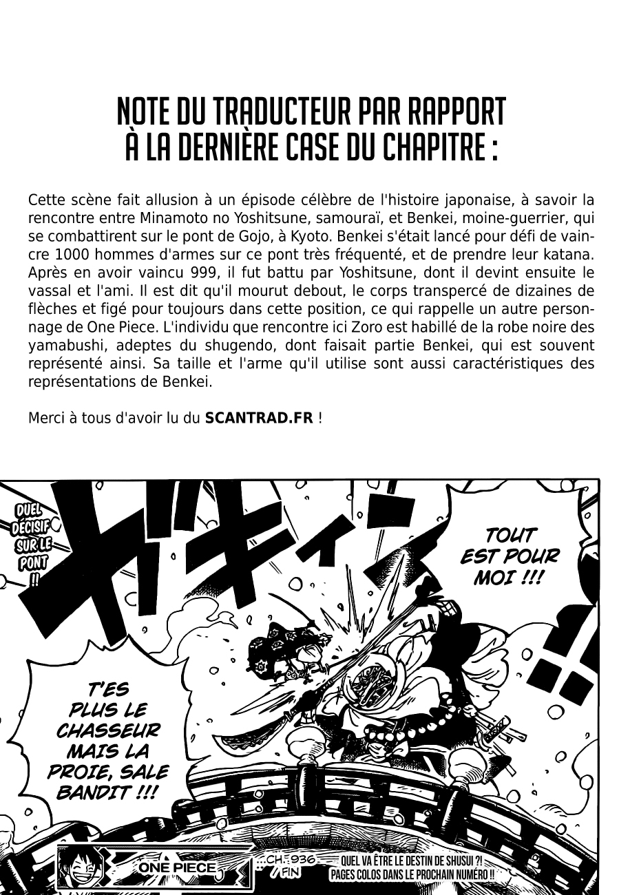 Lecture en ligne One Piece 936 page 19