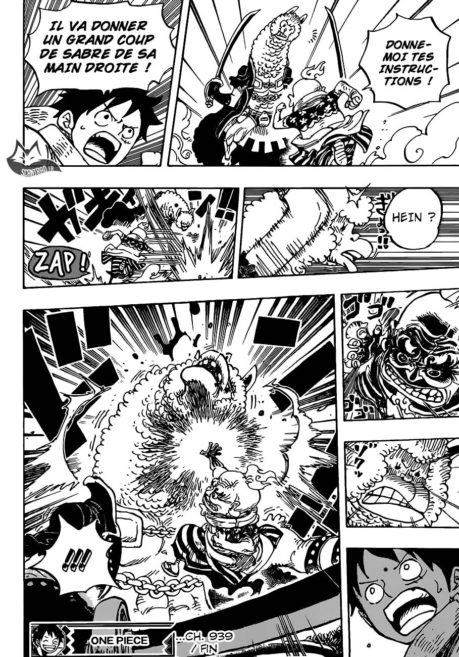 Lecture en ligne One Piece 939 page 16