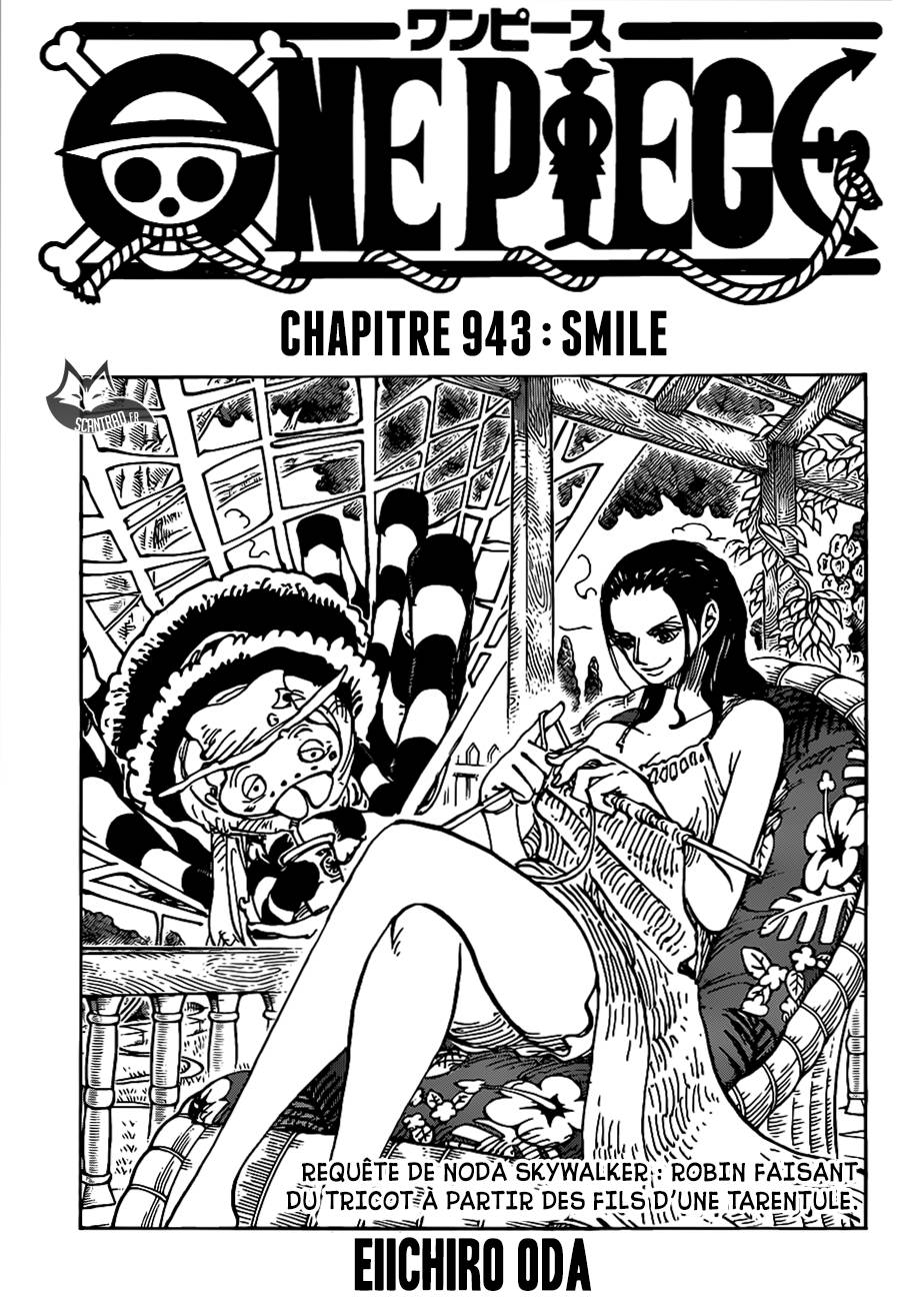 Lecture en ligne One Piece 943 page 1