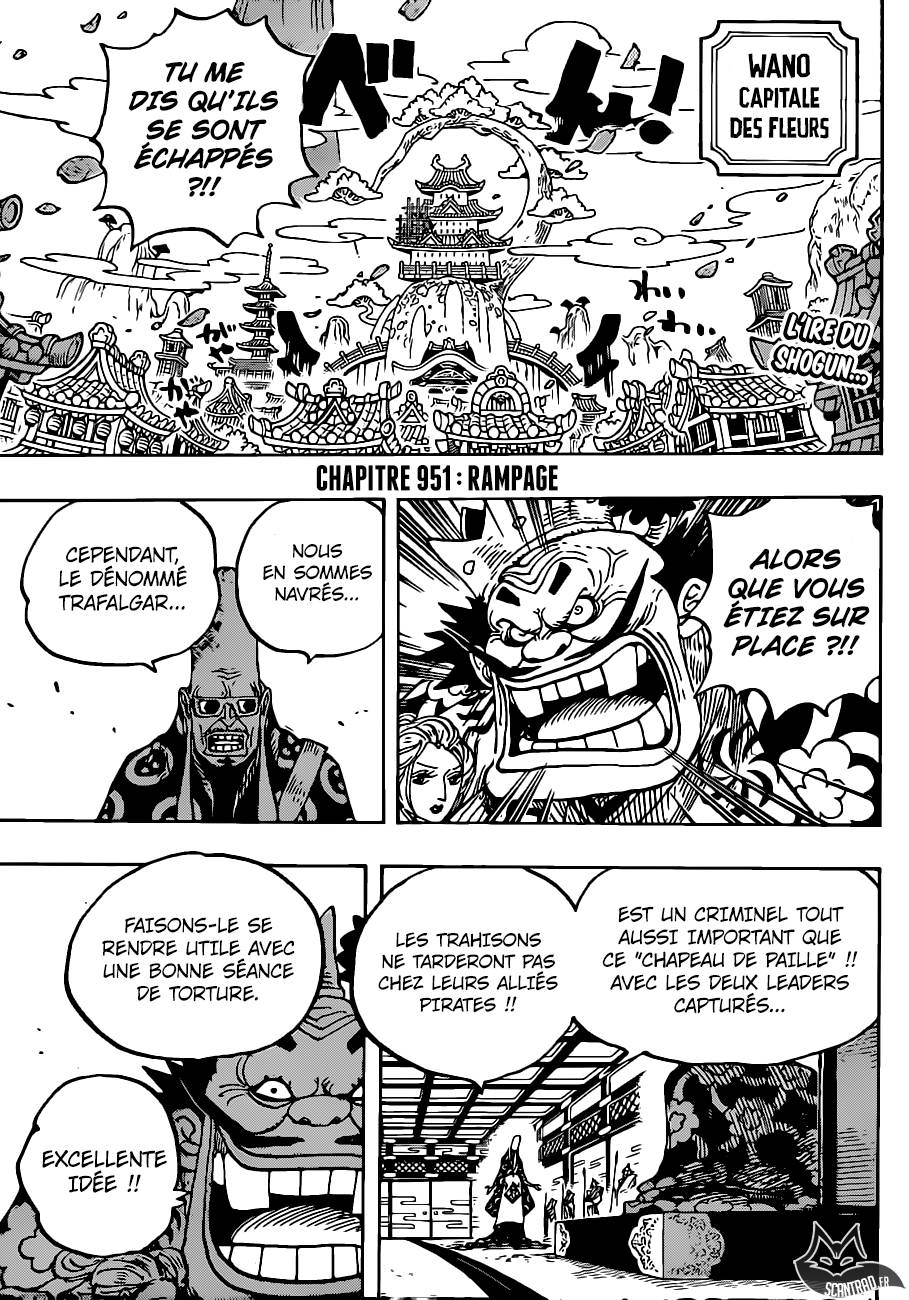 Lecture en ligne One Piece 951 page 4