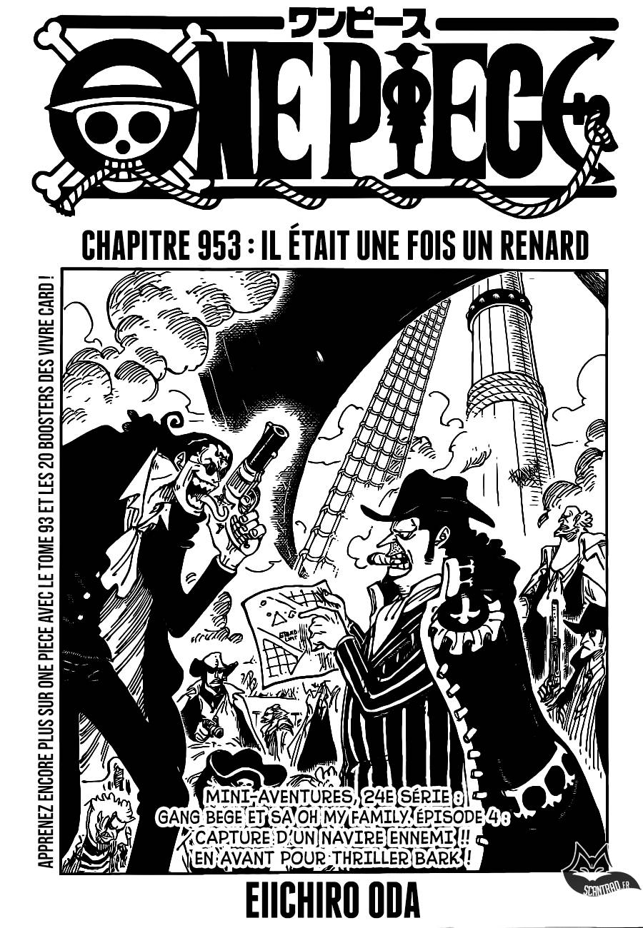 Lecture en ligne One Piece 953 page 1