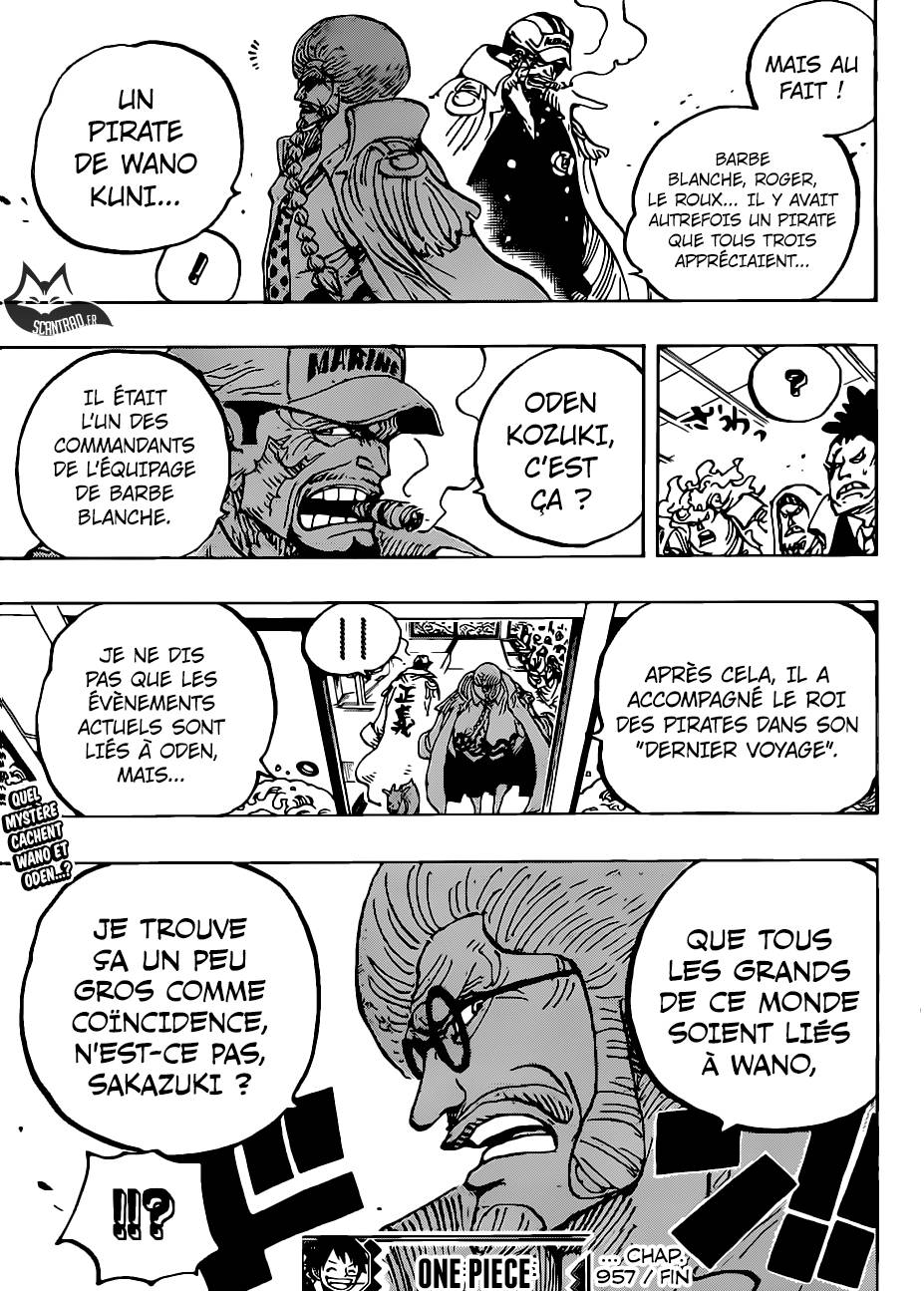 Lecture en ligne One Piece 957 page 21
