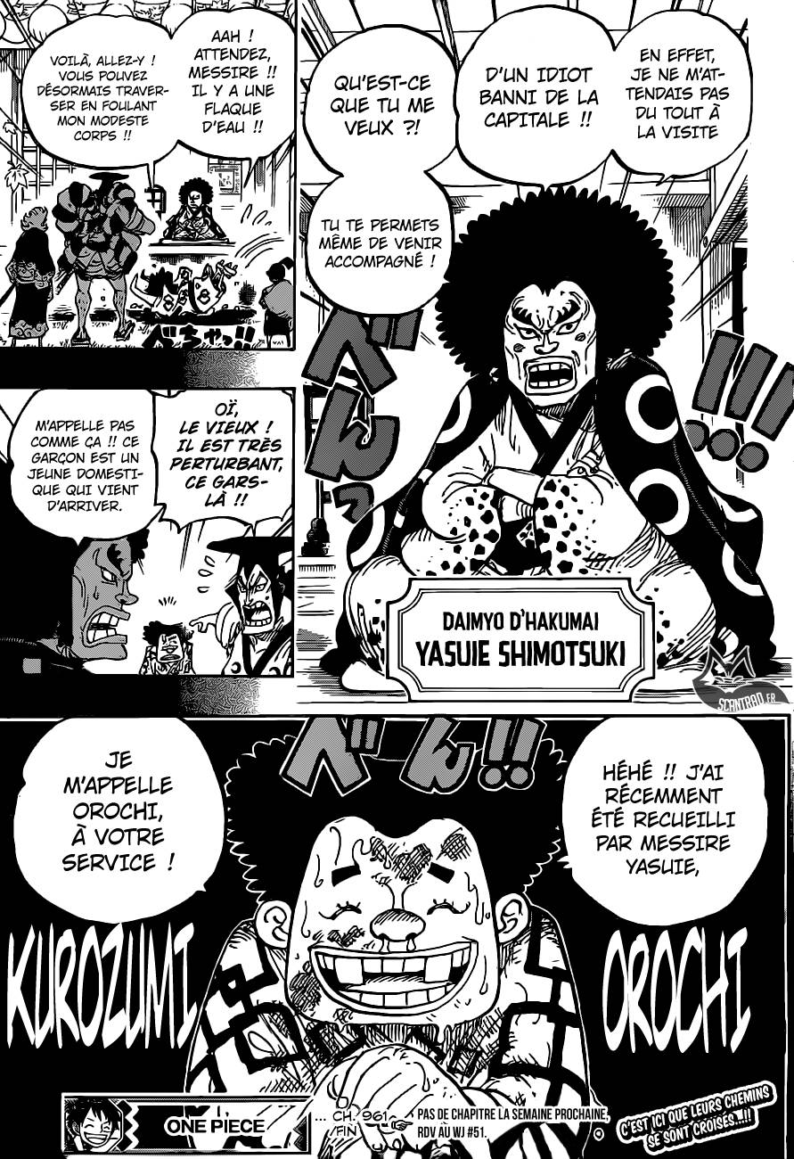 Lecture en ligne One Piece 961 page 16