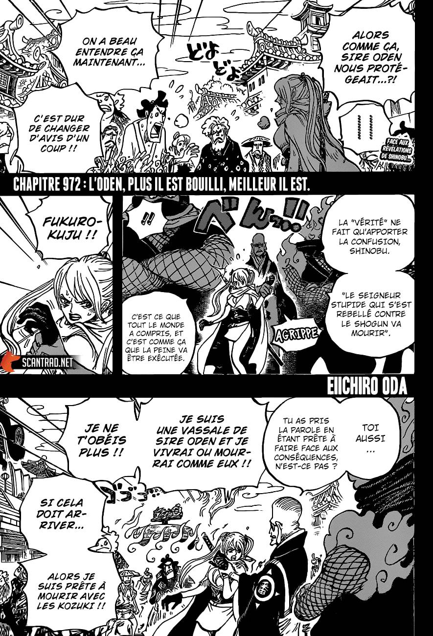 Lecture en ligne One Piece 972 page 4