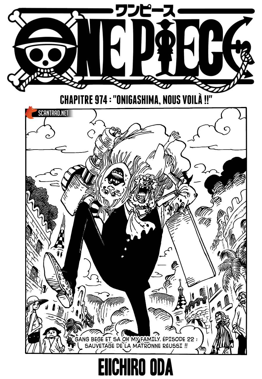 Lecture en ligne One Piece 974 page 1