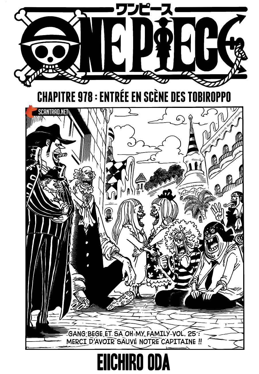 Lecture en ligne One Piece 978 page 1