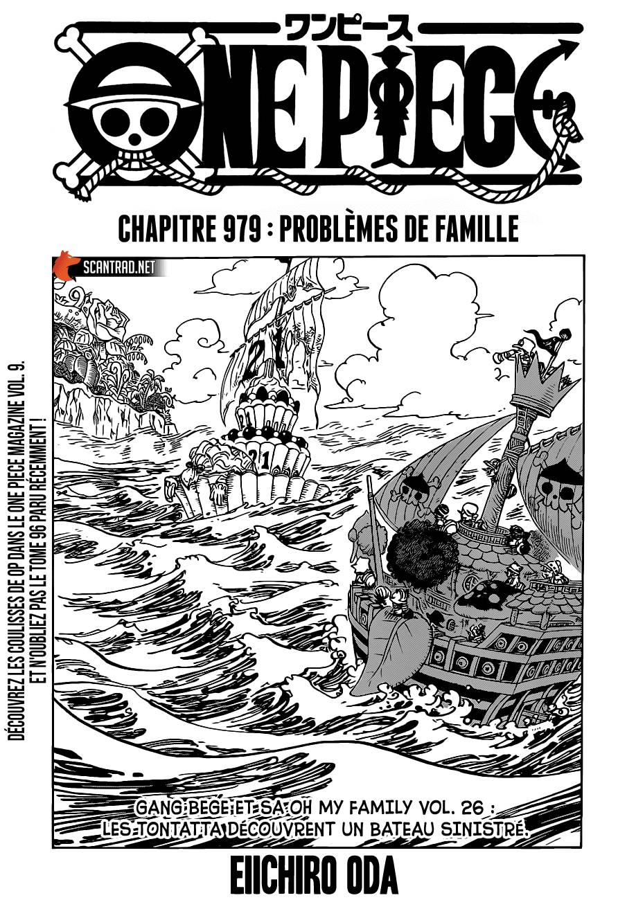 Lecture en ligne One Piece 979 page 1