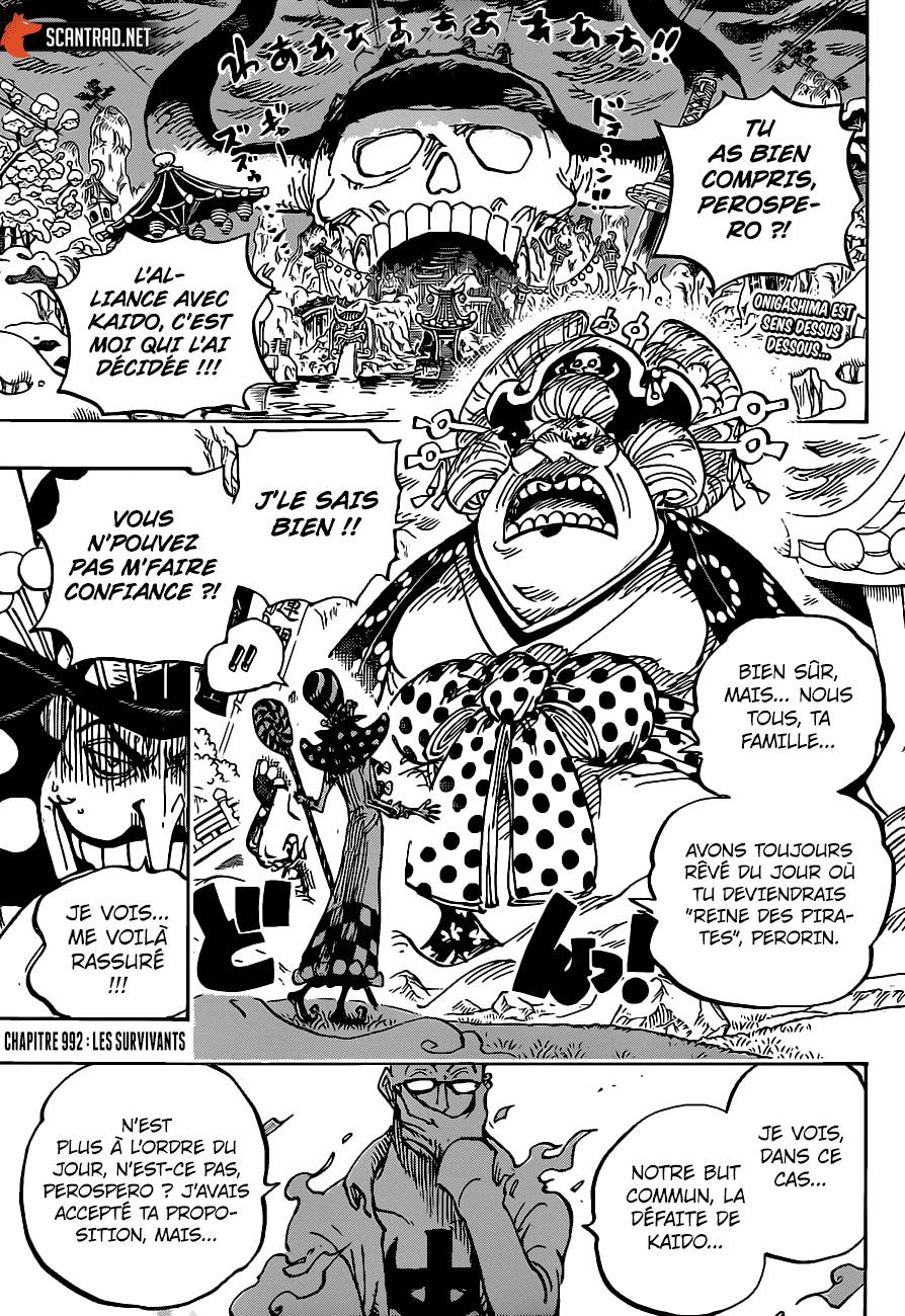 Lecture en ligne One Piece 992 page 3