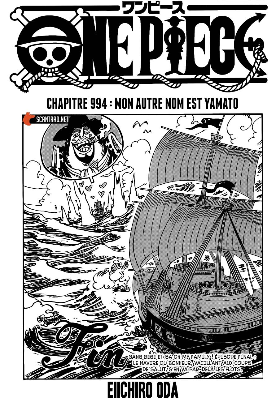 Lecture en ligne One Piece 994 page 1
