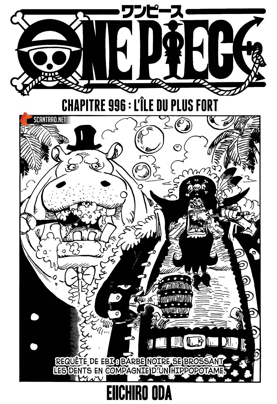 Lecture en ligne One Piece 996 page 1