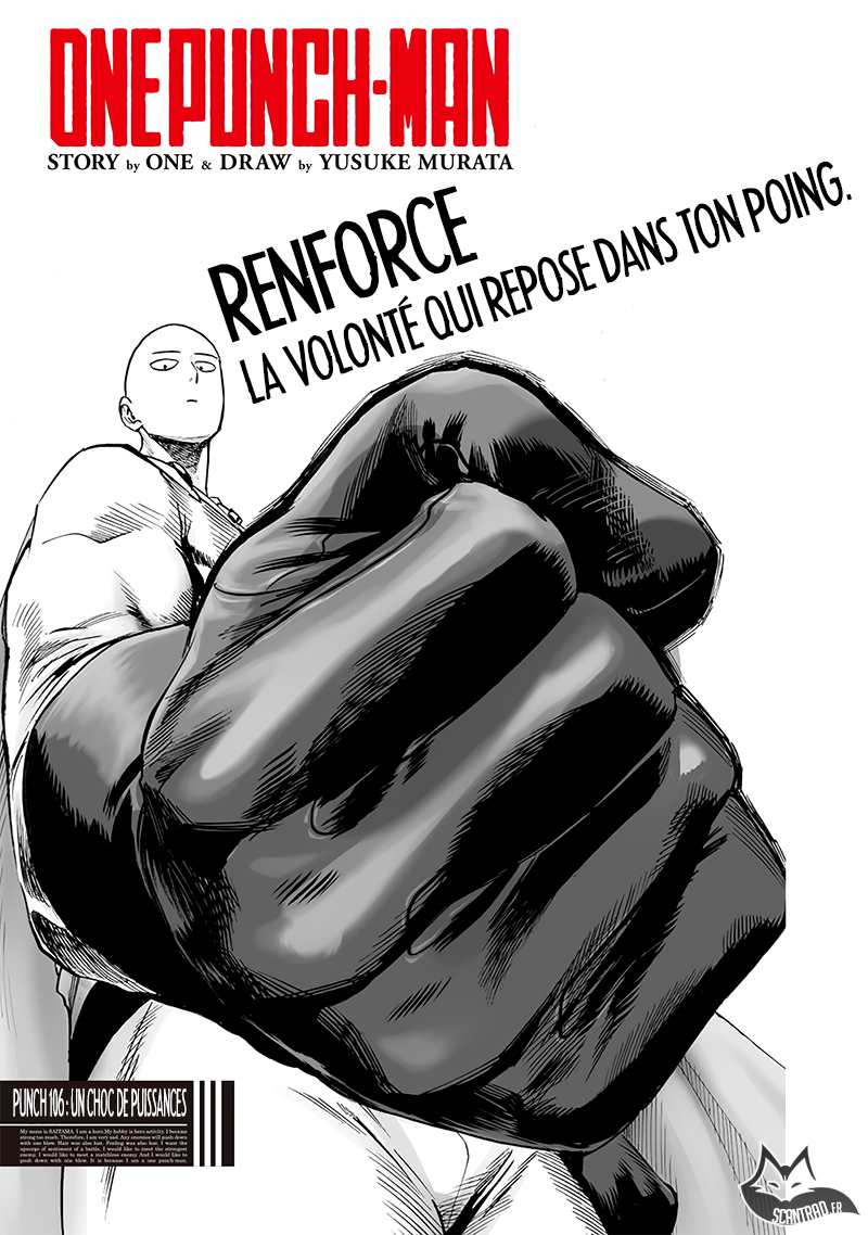 Lecture en ligne One Punch Man 106 page 1