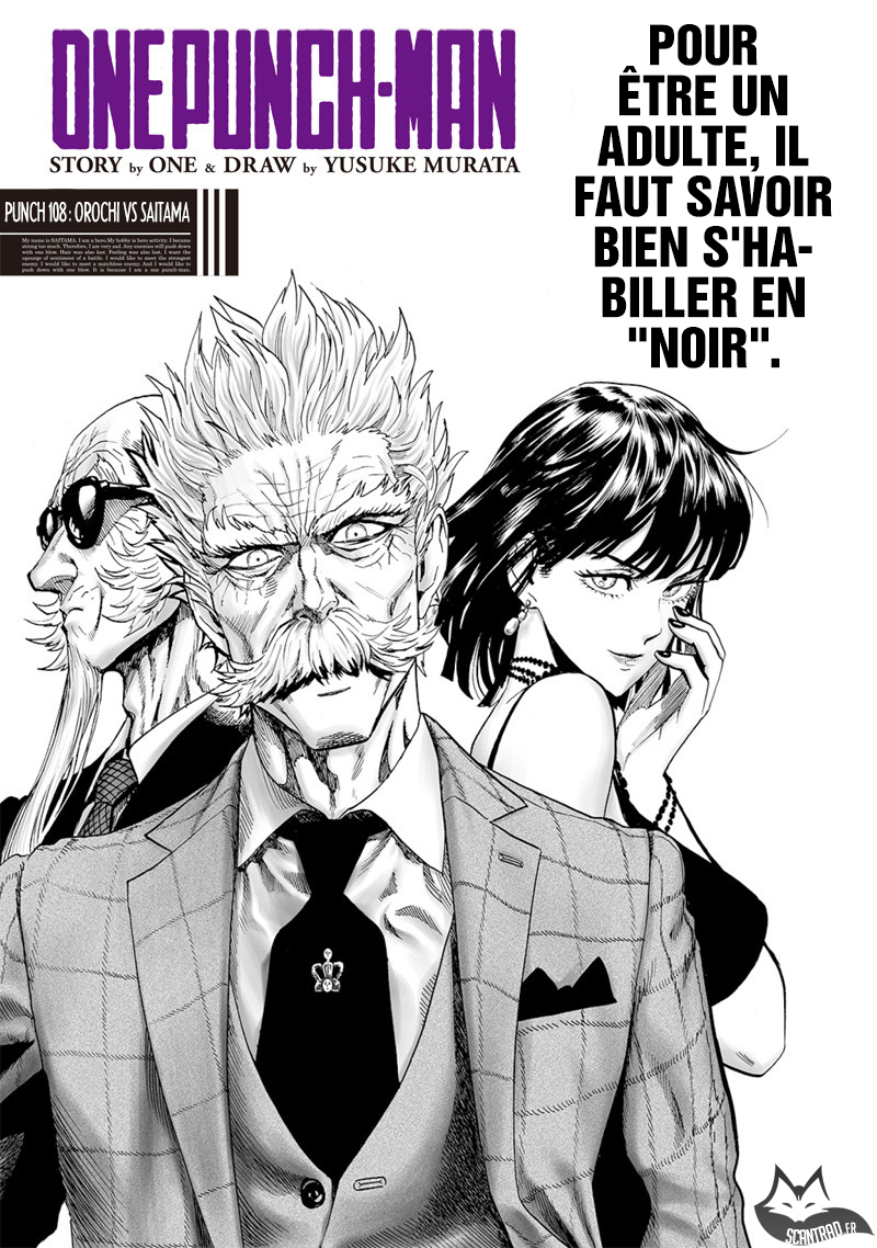 Lecture en ligne One Punch Man 108 page 1