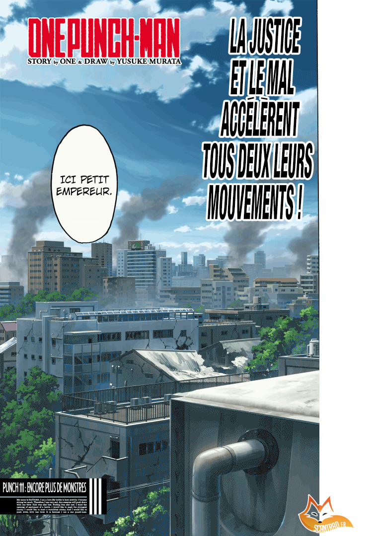 Lecture en ligne One Punch Man 111 page 1