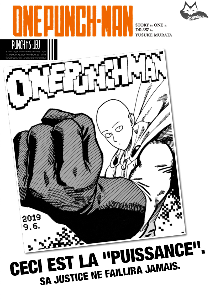 Lecture en ligne One Punch Man 116 page 1