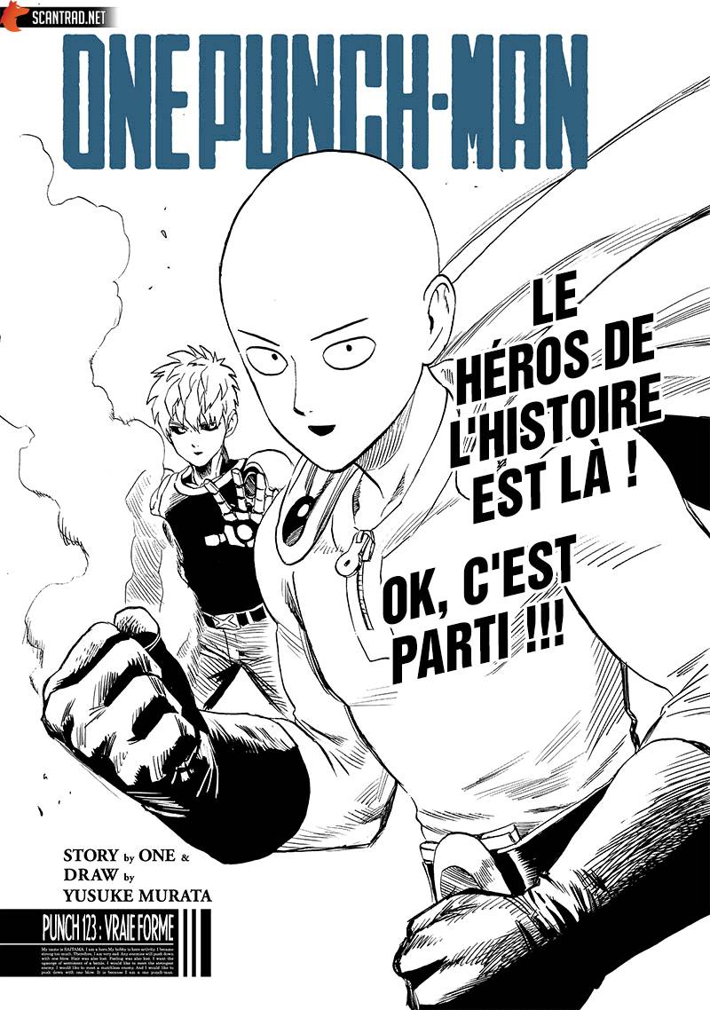 Lecture en ligne One Punch Man 123 page 1