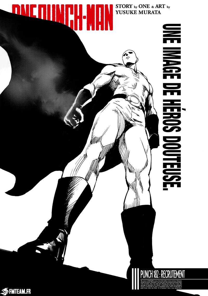 Lecture en ligne One Punch Man 182 page 1