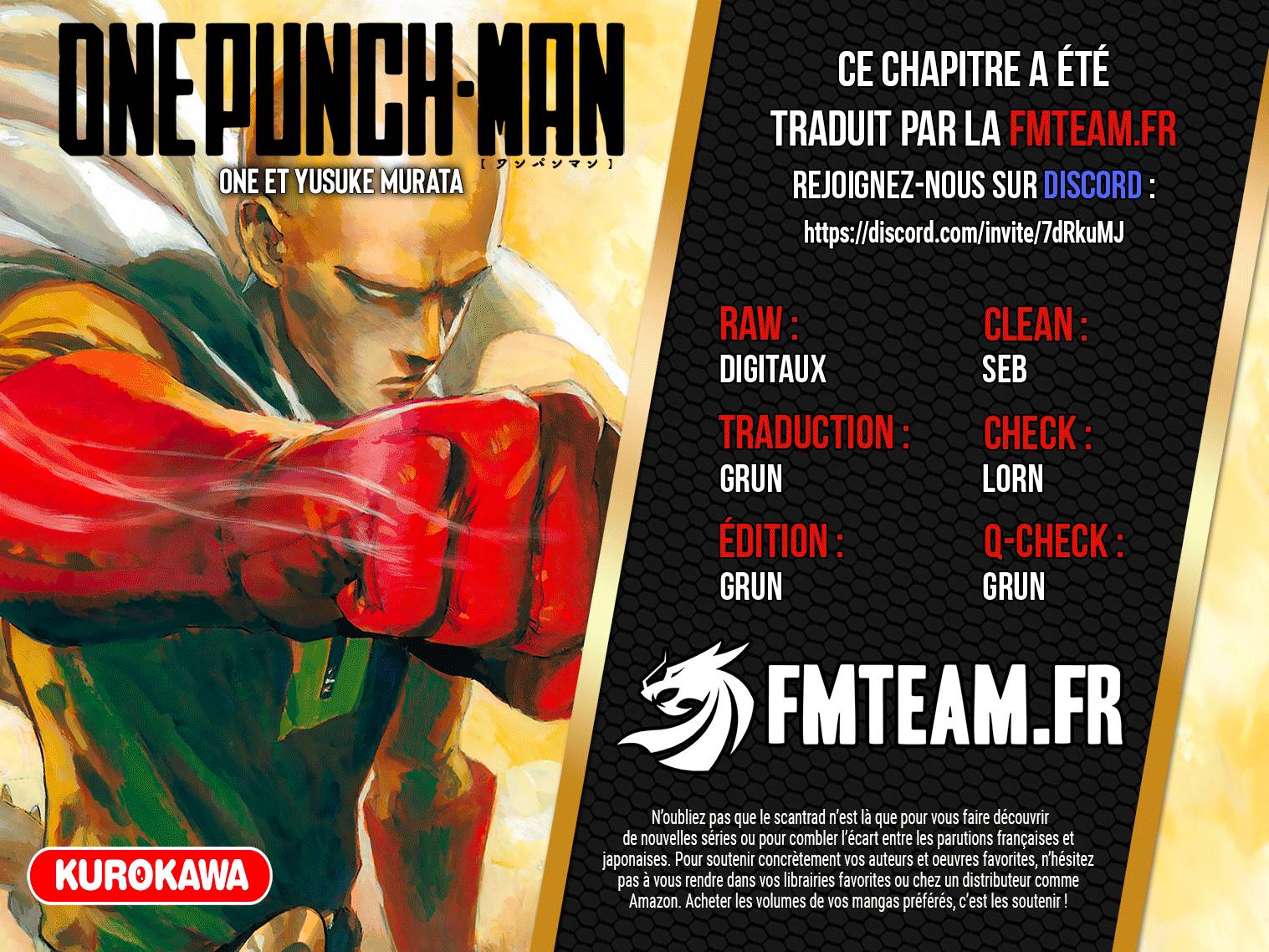 Lecture en ligne One Punch Man 185 page 2