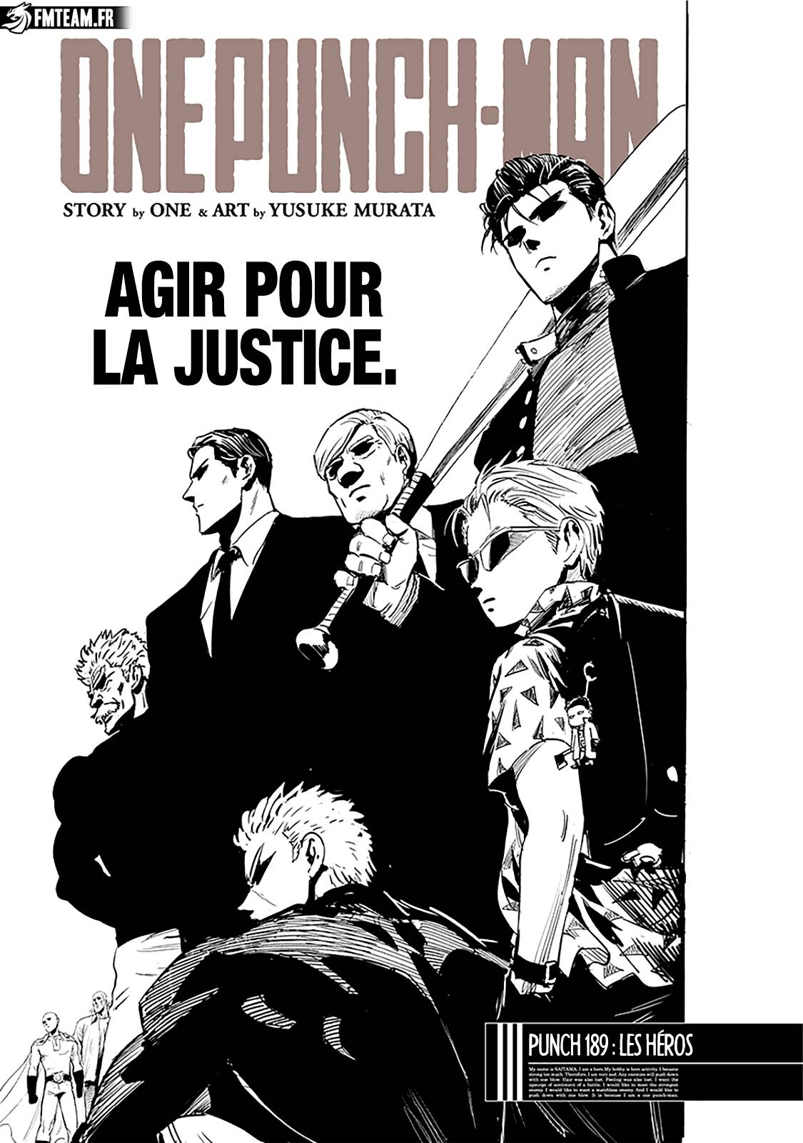 Lecture en ligne One Punch Man 189 page 1