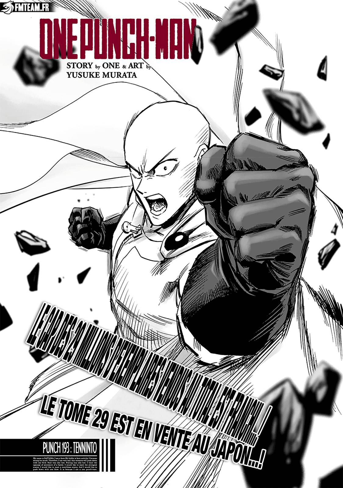 Lecture en ligne One Punch Man 193 page 1