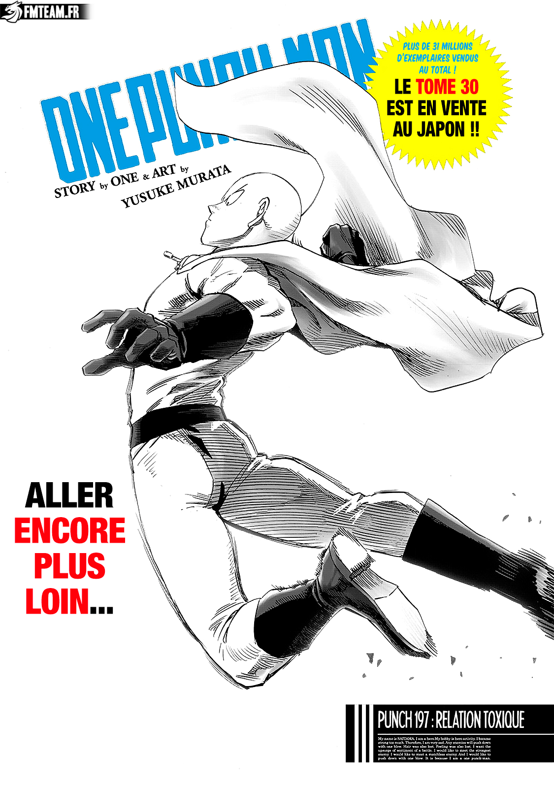 Lecture en ligne One Punch Man 197 page 1