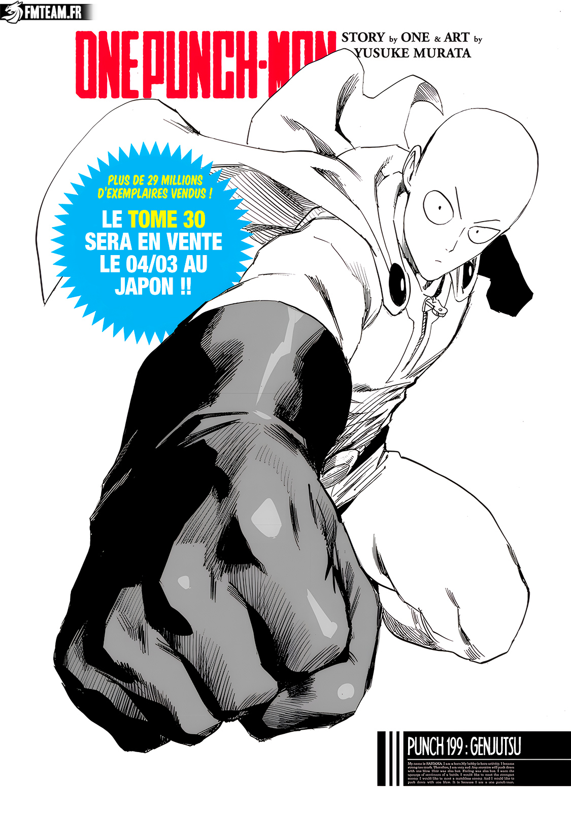Lecture en ligne One Punch Man 199 page 1
