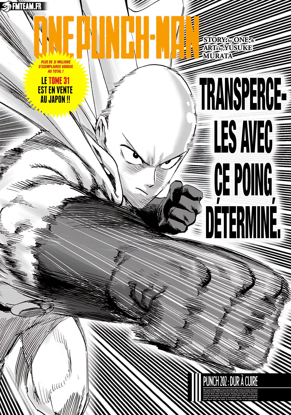 Lecture en ligne One Punch Man 202 page 1