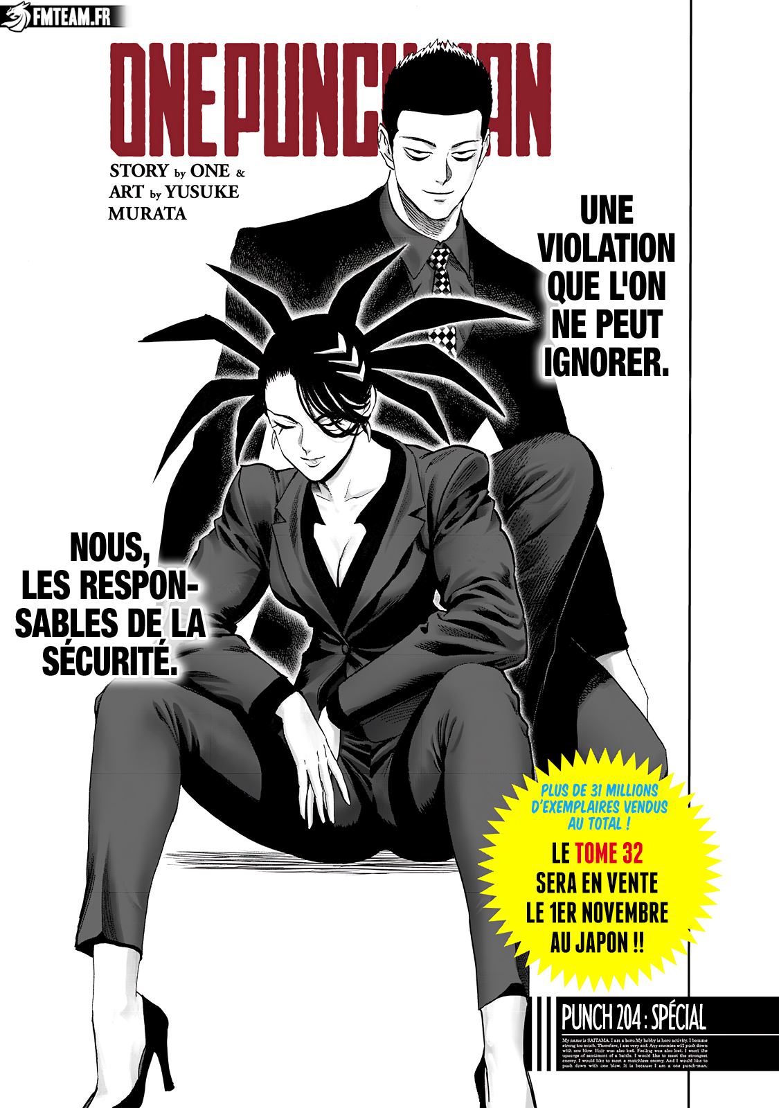 Lecture en ligne One Punch Man 204 page 1