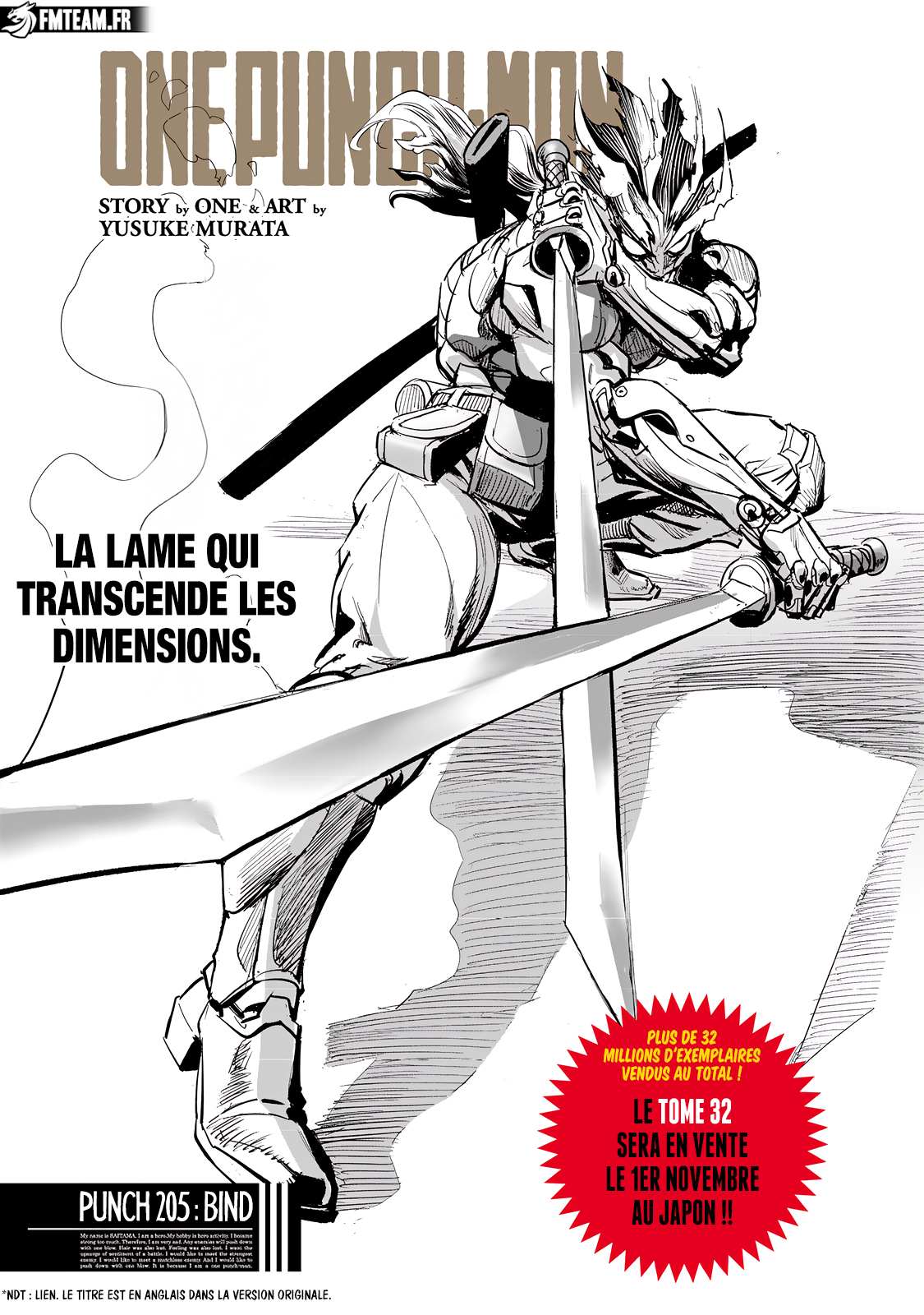 Lecture en ligne One Punch Man 205 page 1