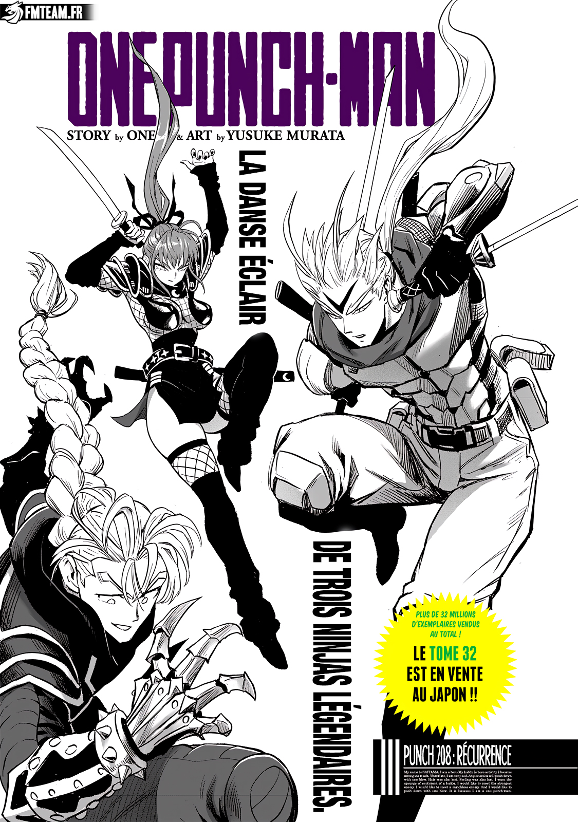 Lecture en ligne One Punch Man 208 page 1