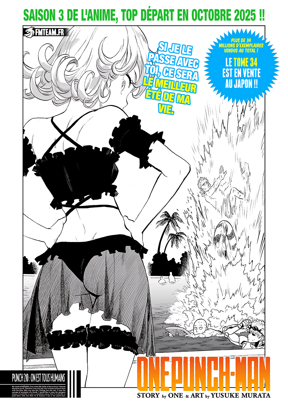 Lecture en ligne One Punch Man 210 page 1